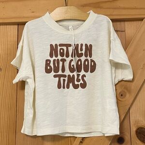 Rylee + Cru Good Times Cotton Graphic T-Shirt